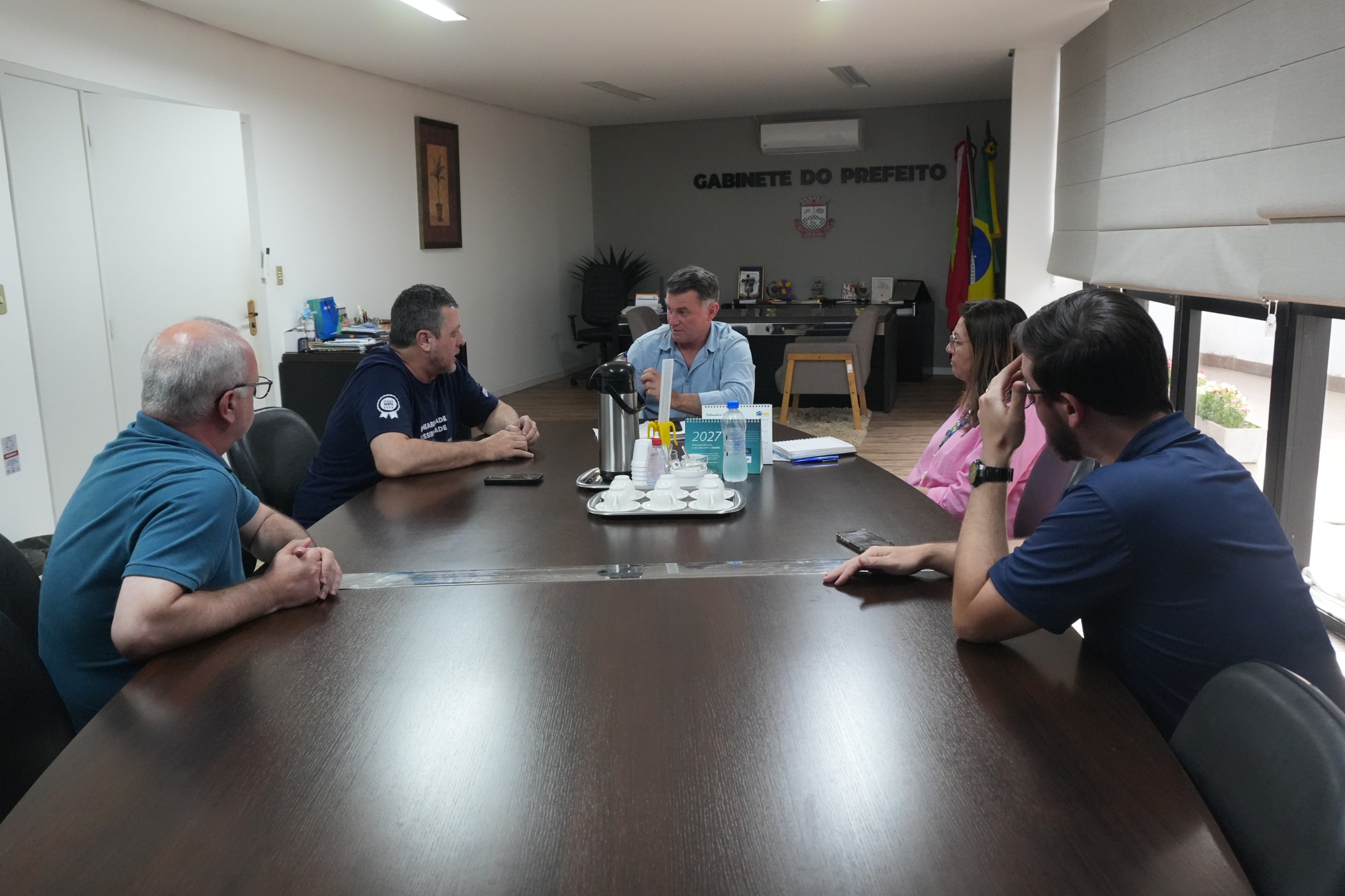 Prefeitura de Balneário Piçarras articula projetos de estradas intermunicipais com Luiz Alves e Navegantes
