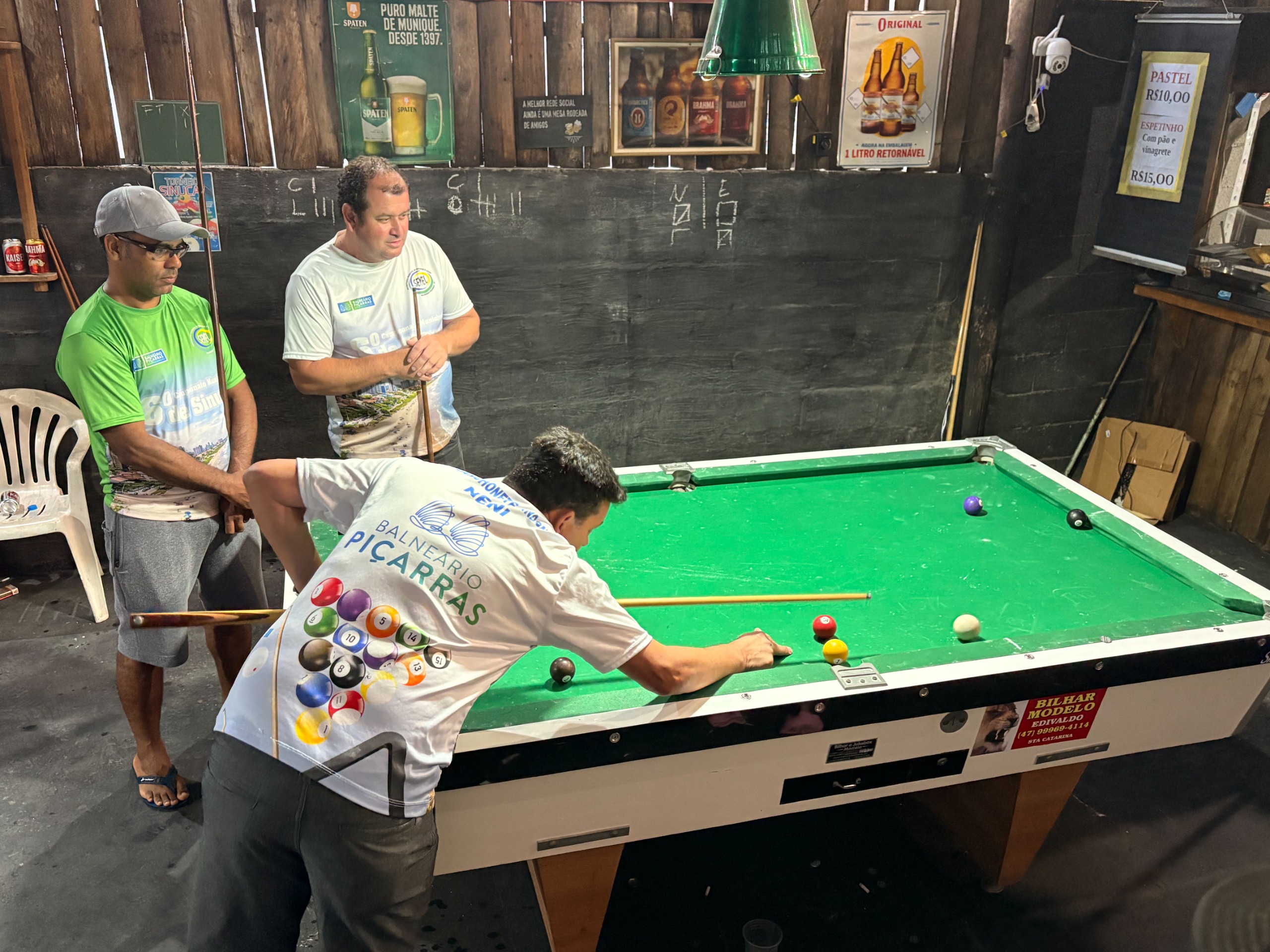 Campeonato Municipal de Sinuca chega à fase final em Balneário Piçarras